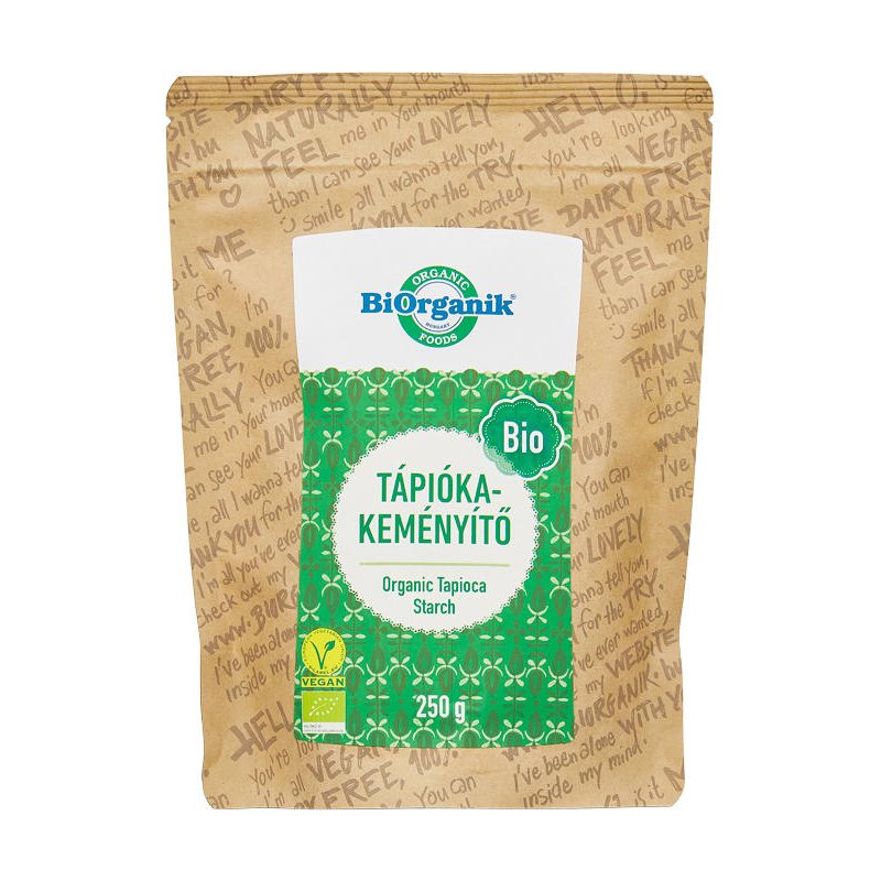 Biorganik Bio Tápióka keményítő - 250g 1 Biorganik Bio Tápióka keményítő - 250g
