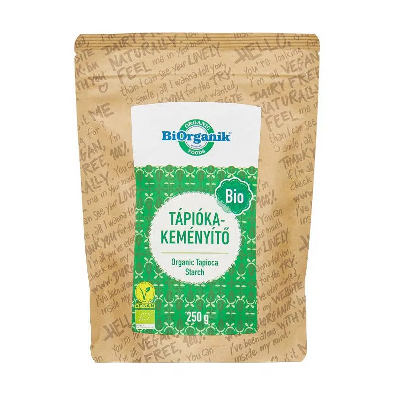 Biorganik Bio Tápióka keményítő - 250g 1 Biorganik Bio Tápióka keményítő - 250g