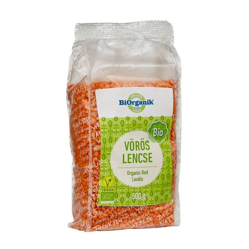Biorganik bio vörös lencse - 500 g 1 Biorganik bio vörös lencse - 500 g