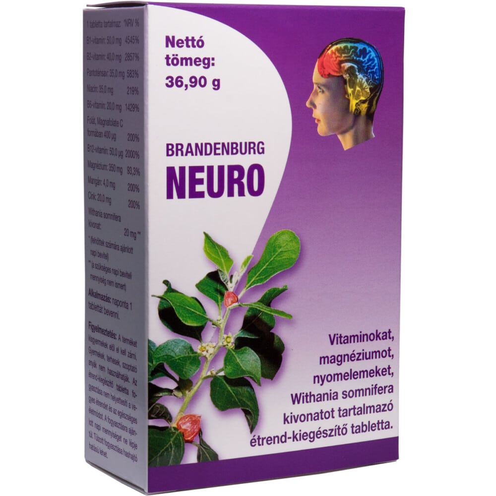 Brandenburg Neuro tabletta - 30db 1 Brandenburg Neuro tabletta - 30db