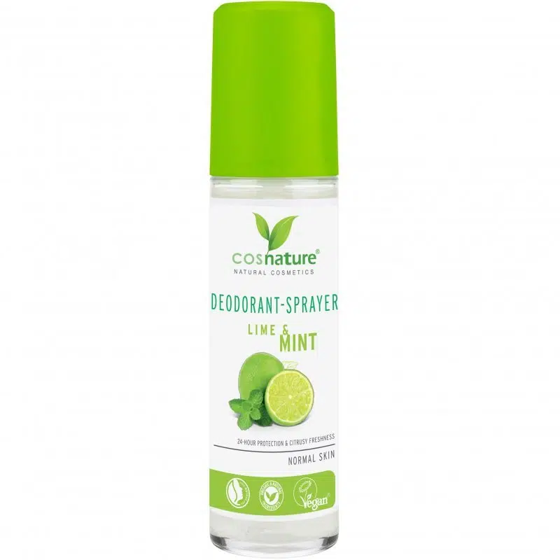 Cosnature Dezodor spray Lime és mentol - 75ml 1 Cosnature Dezodor spray Lime és mentol - 75ml