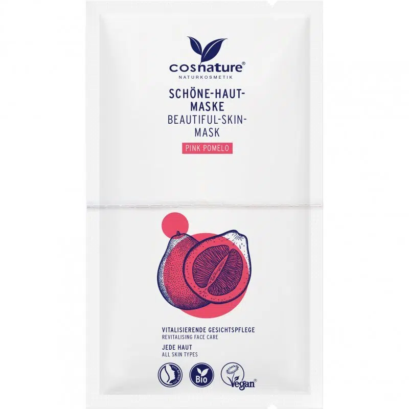 Cosnature Vitalizáló Arcmaszk pink pomeloval - 2x8ml 1 Cosnature Vitalizáló Arcmaszk pink pomeloval - 2x8ml