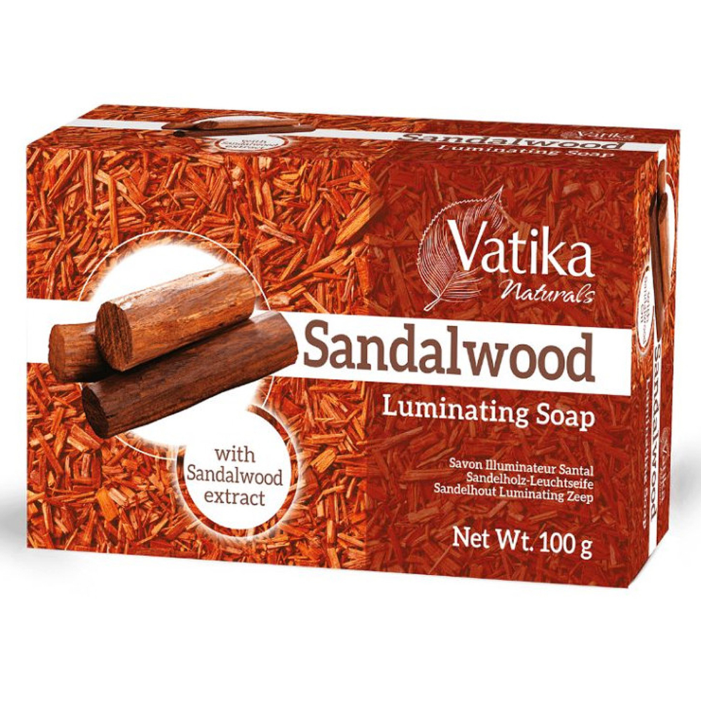 Dabur Vatika DermoViva Szantálfa szappan - 100g 1 Dabur Vatika DermoViva Szantálfa szappan - 125g