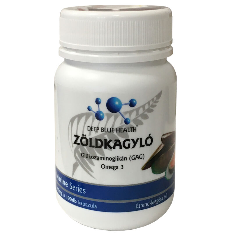 DBH Zöldkagyló kapszula - 100db 1 DBH Zöldkagyló kapszula - 100db