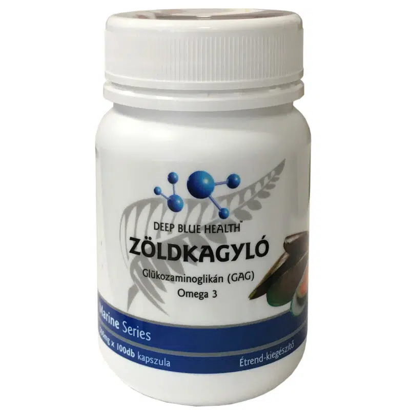 DBH Zöldkagyló kapszula - 100db 1 DBH Zöldkagyló kapszula - 100db