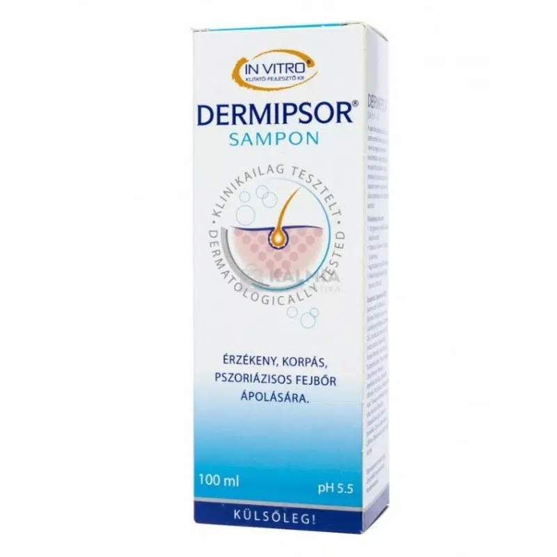 Dermipsor korpás, pszoriázisos fejre sampon - 100 ml 1 Dermipsor korpás, pszoriázisos fejre sampon - 100 ml