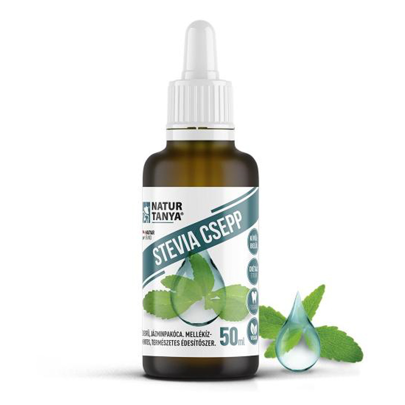 Natur Tanya Stevia csepp - 50ml 1 Natur Tanya Stevia csepp - 50ml