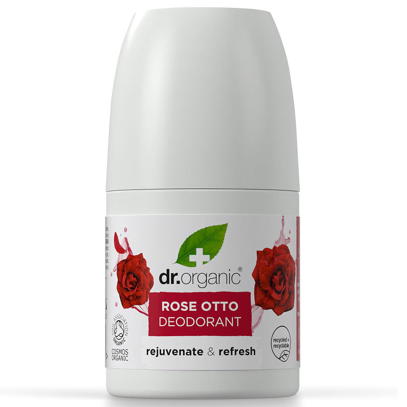 Dr. Organic Bio Rózsa golyós dezodor - 50ml 1 Dr. Organic Bio Rózsa golyós dezodor - 50ml