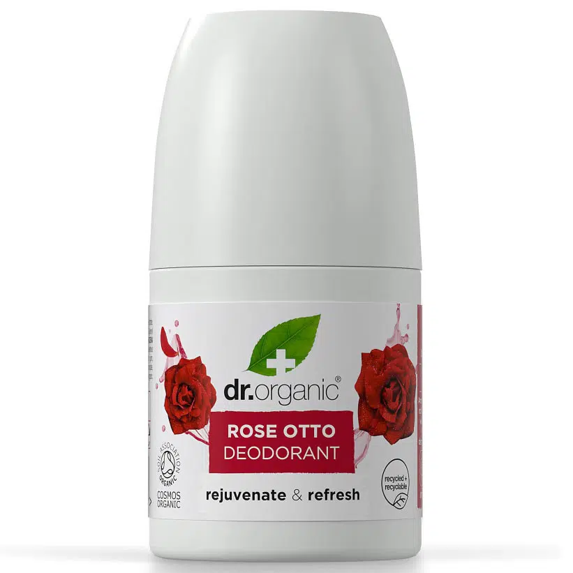 Dr. Organic Bio Rózsa golyós dezodor - 50ml 1 Dr. Organic Bio Rózsa golyós dezodor - 50ml