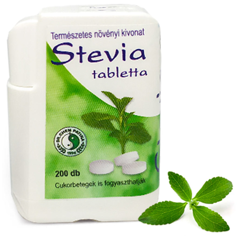 Dr. Chen stevia tabletta - 200db 1 Dr. Chen stevia tabletta - 200db