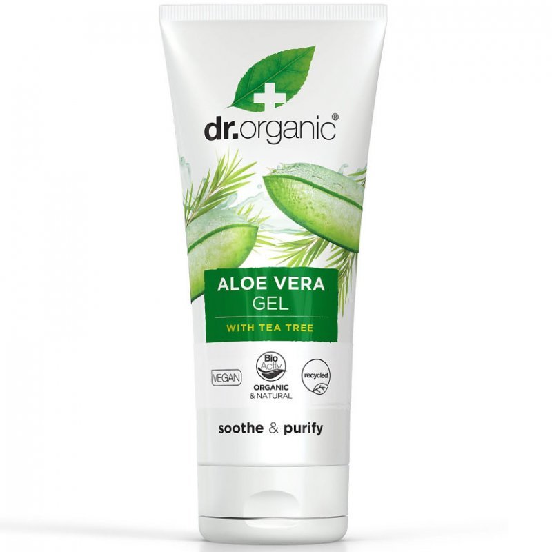 Dr. Organic bio aloe vera gél teafa olajjal - 200ml 1 Dr. Organic bio aloe vera gél teafa olajjal - 200ml
