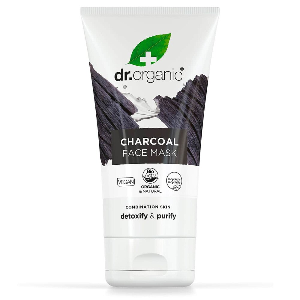 Dr. Organic Charcoal Pórustisztító arcmaszk aktív szénnel - 125ml 1 Dr. Organic Charcoal Pórustisztító arcmaszk aktív szénnel - 125ml