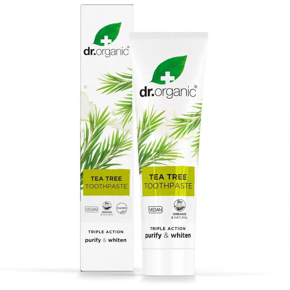 Dr. Organic bio teafa fogkrém - 100ml 1 Dr. Organic bio teafa fogkrém - 100ml