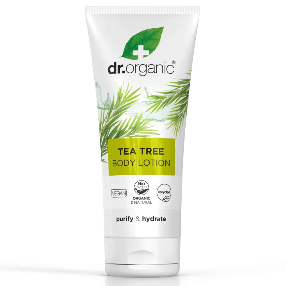 Dr. Organic bio teafa testápoló - 200ml 1 Dr. Organic bio teafa testápoló - 200ml