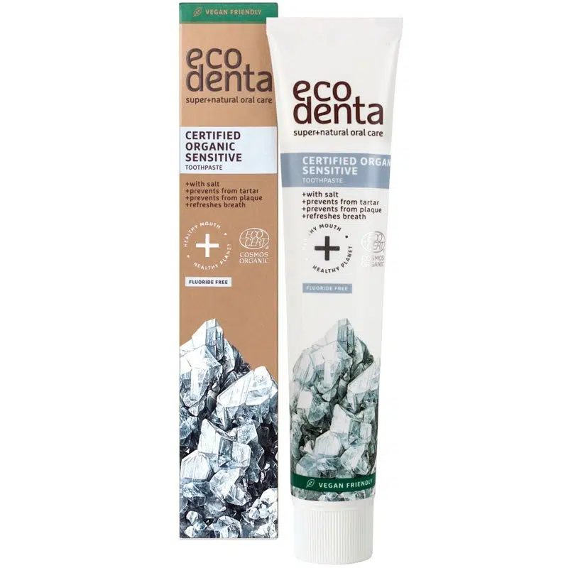 Ecodenta Minősített fogérzékenységet csökkentő bio fogkrém - 75ml 1 Ecodenta Minősített fogérzékenységet csökkentő bio fogkrém - 75ml