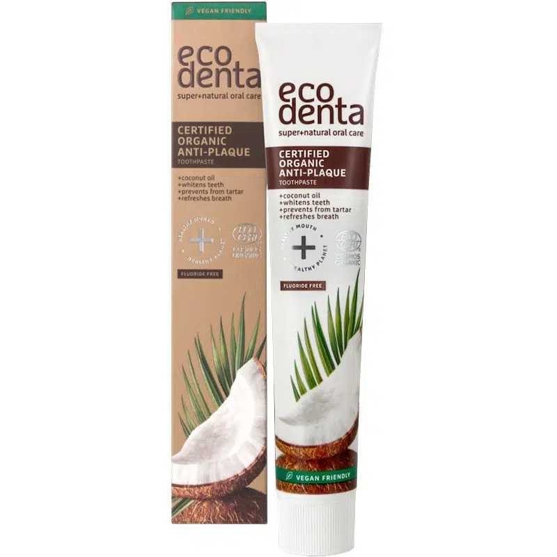 Ecodenta Minősített lepedék elleni bio fogkrém - 75ml 1 Ecodenta Minősített lepedék elleni bio fogkrém - 75ml