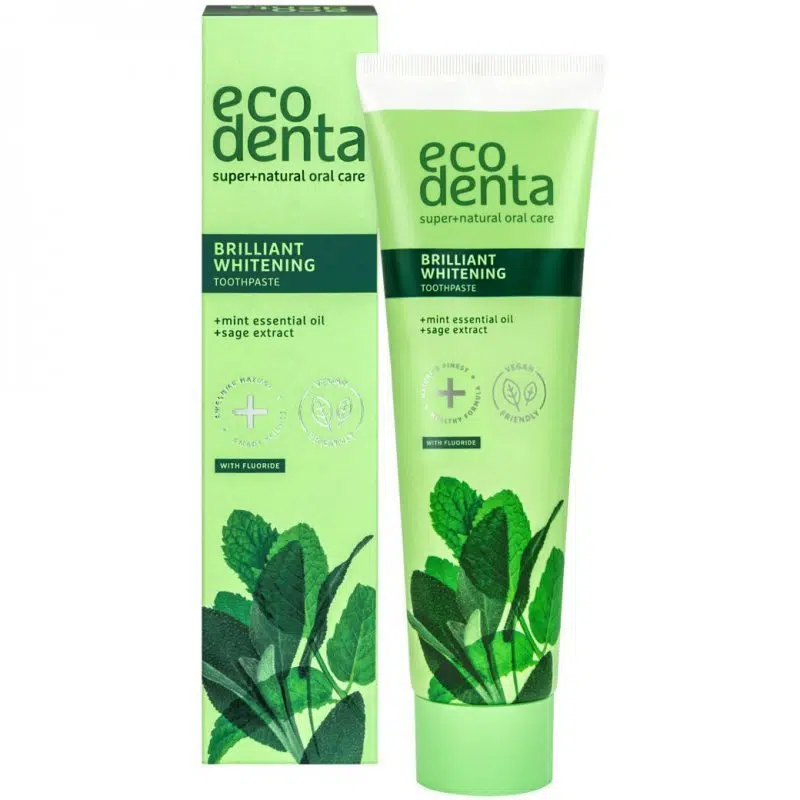Ecodenta Ragyogást adó fehérítő fogkrém - 100ml 1 Ecodenta Ragyogást adó fehérítő fogkrém - 100ml