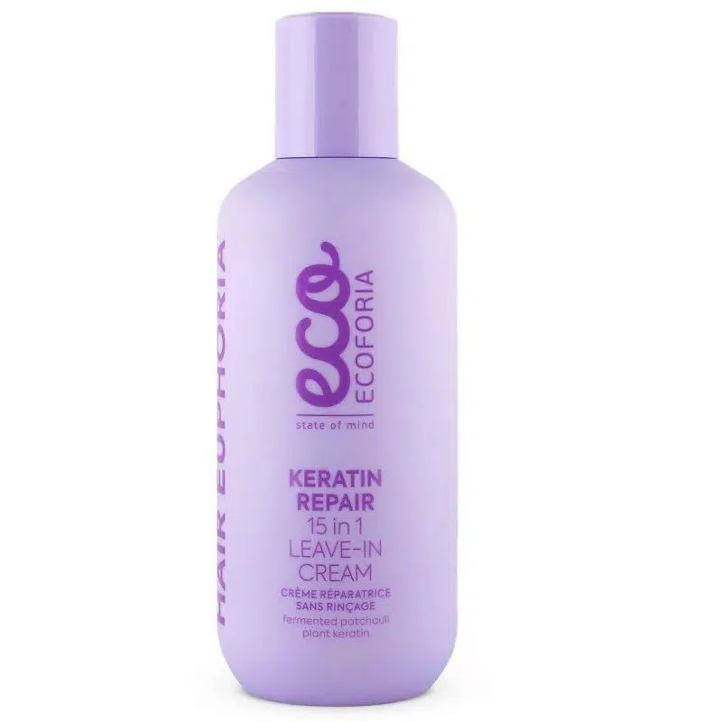 Ecoforia 15 in 1 Keratinos öblítésmentes helyreállító krém - 200ml 1 Ecoforia 15 in 1 Keratinos öblítésmentes helyreállító krém - 200ml