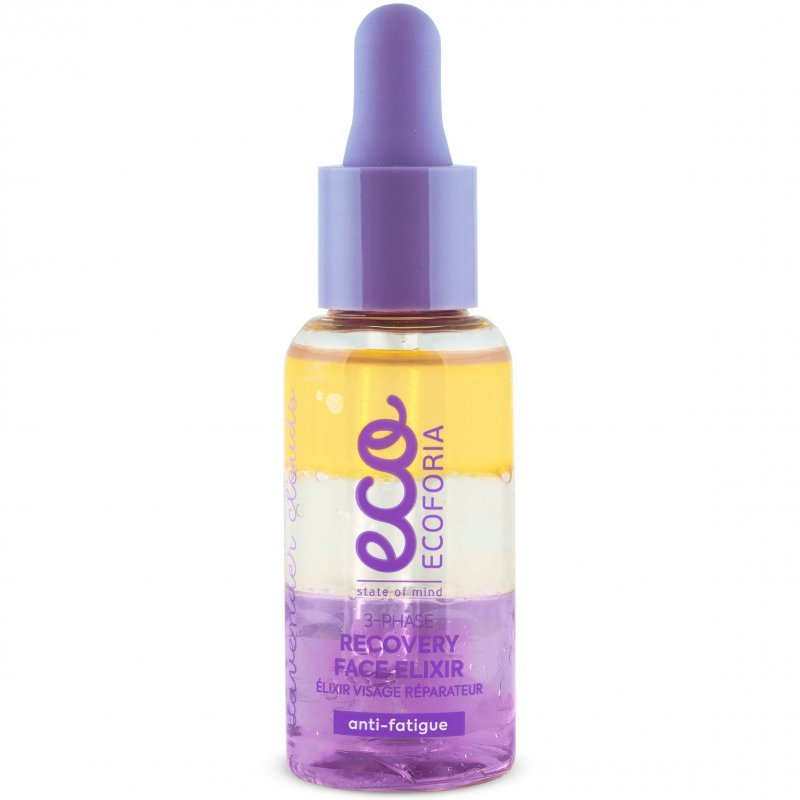 Ecoforia 3 fázisú helyreállító arcelixír levendulával - 30ml 1 Ecoforia 3 fázisú helyreállító arcelixír levendulával - 30ml
