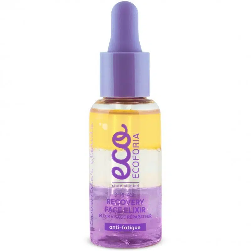 Ecoforia 3 fázisú helyreállító arcelixír levendulával - 30ml 1 Ecoforia 3 fázisú helyreállító arcelixír levendulával - 30ml