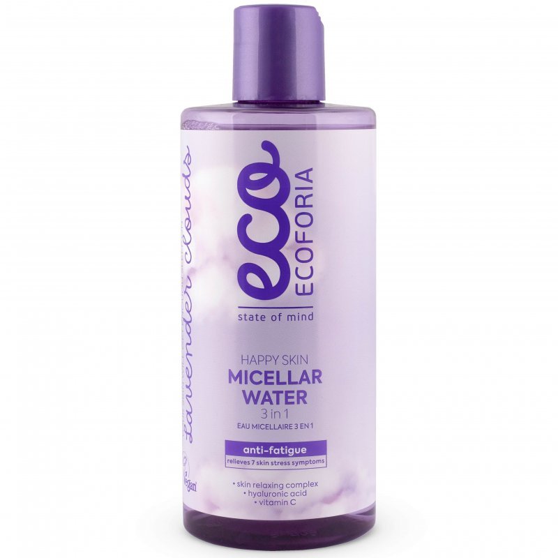 Ecoforia 3 in 1 Micellás víz levendulával - 300ml 1 Ecoforia 3 in 1 Micellás víz levendulával - 300ml