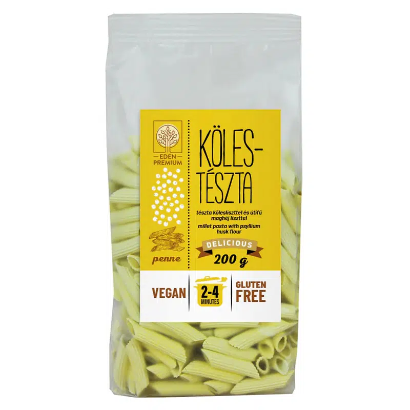 Éden Prémium Kölestészta penne - 200g 1 Éden Prémium Kölestészta penne - 200g