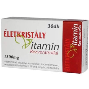 Életkristály vitamin rezveratrollal - 30db
