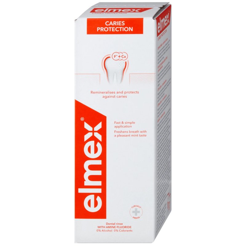 Elmex Fogszuvasodás elleni szájvíz - 400ml 1 Elmex Fogszuvasodás elleni szájvíz - 400ml