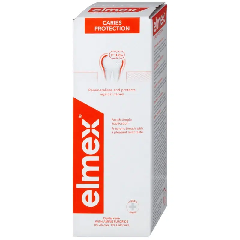 Elmex Fogszuvasodás elleni szájvíz - 400ml 1 Elmex Fogszuvasodás elleni szájvíz - 400ml