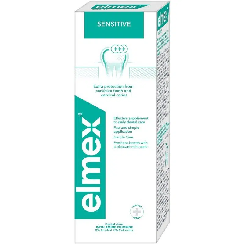 Elmex Sensitive szájvíz érzékeny fogakra - 400ml 1 Elmex Sensitive szájvíz érzékeny fogakra - 400ml