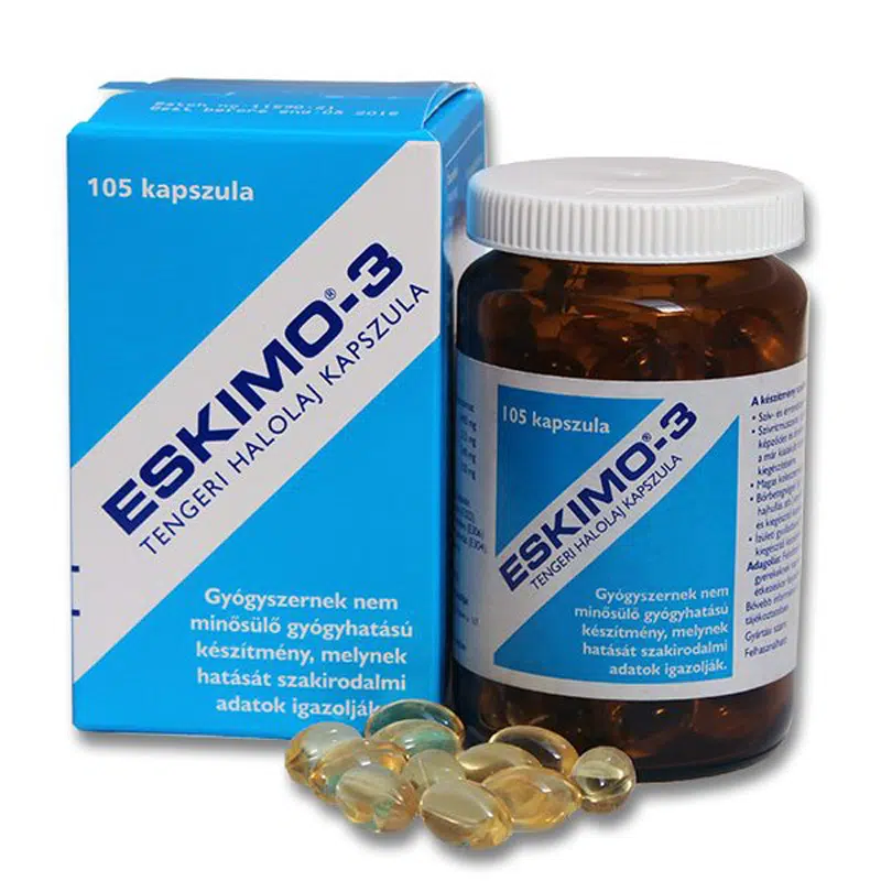 Eskimo Omega-3 kapszula - 105 db 1 Eskimo Omega-3 kapszula - 105 db