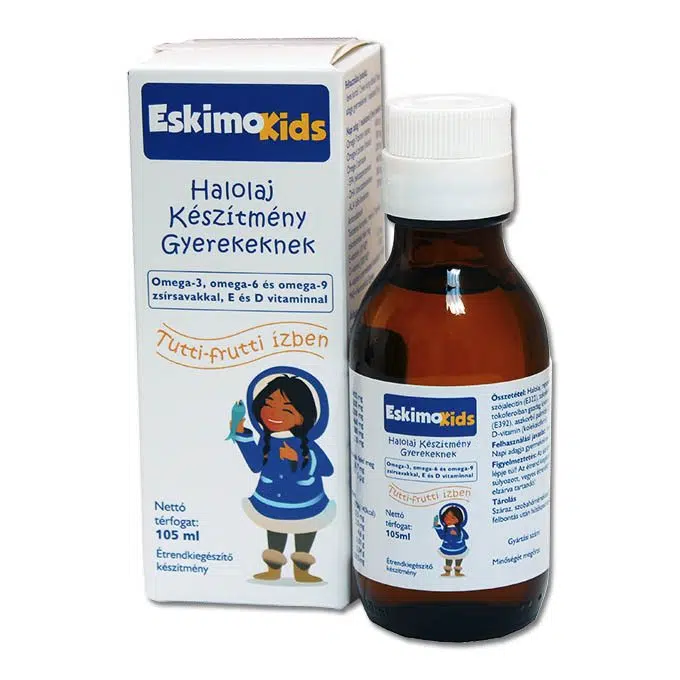 Eskimo kids olaj tutti-frutti - 105ml 1 Eskimo kids olaj tutti-frutti - 105ml