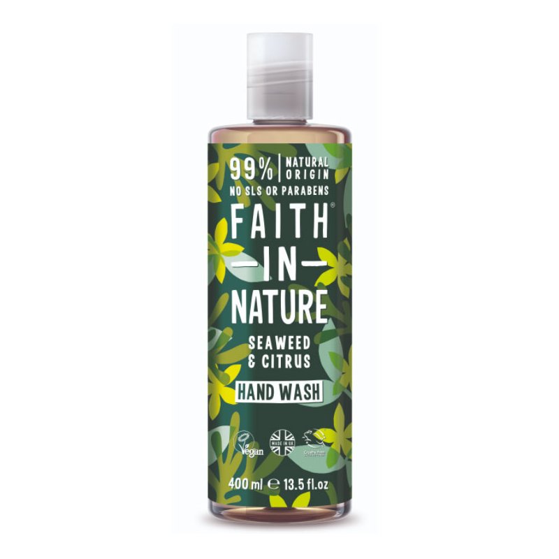 Faith in Nature Tengeri hínár folyékony kézmosó - 400ml 1 Faith in Nature Tengeri hínár folyékony kézmosó - 400ml