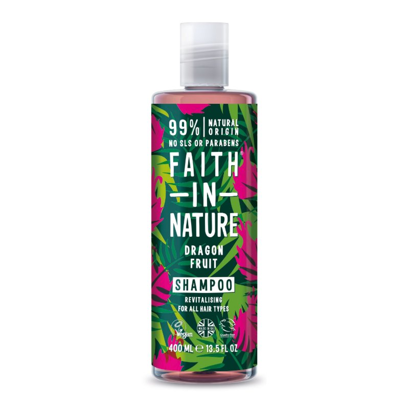 Faith in Nature sárkánygyümölcs sampon - 400ml 1 Faith in Nature sárkánygyümölcs sampon - 400ml