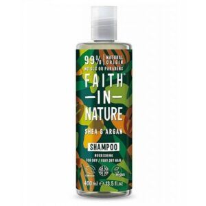 Faith in Nature Shea vaj és Argán olaj sampon - 400ml