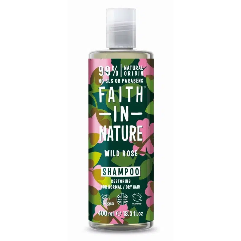 Faith in Nature Vadrózsa sampon - 400ml 1 Faith in Nature Vadrózsa sampon - 400ml