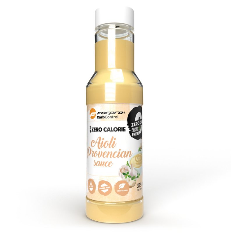 Forpro NEAR ZERO Calorie Sauce - Aioli Provencian szósz - 375ml 1 Forpro NEAR ZERO Calorie Sauce - Aioli Provencian szósz - 375ml