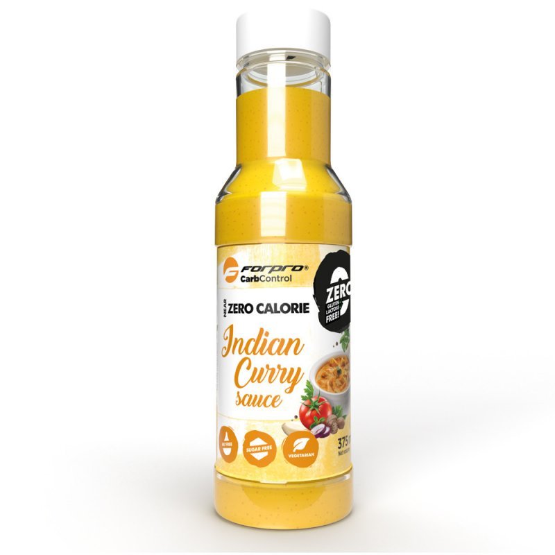 Forpro NEAR ZERO Calorie Indian Curry szósz - 375ml 1 Forpro NEAR ZERO Calorie Indian Curry szósz - 375ml