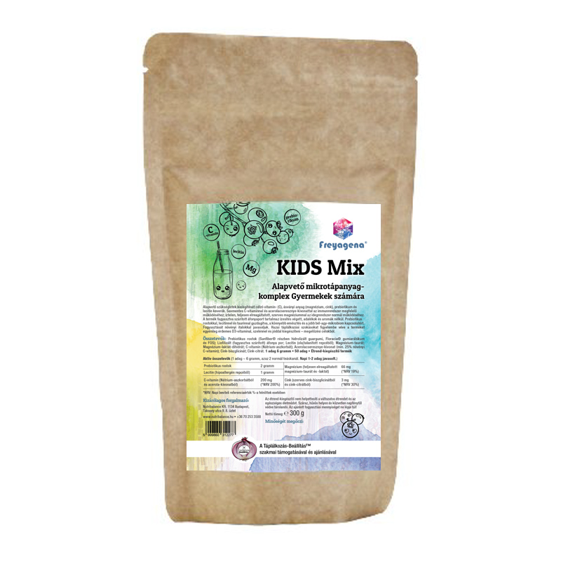 Freyagena KIDS Mix mikrotápanyag komplex por gyerekeknek - 300g 1 Freyagena KIDS Mix mikrotápanyag komplex por gyerekeknek - 300g