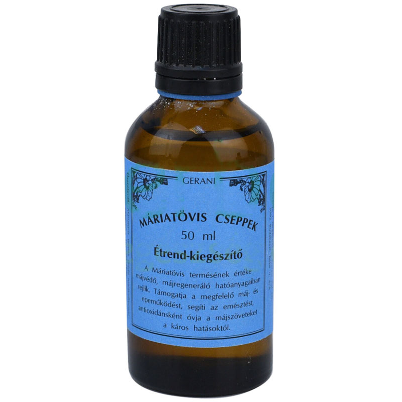 Gerani Máriatövis cseppek - 50ml 1 Gerani Máriatövis cseppek - 50ml
