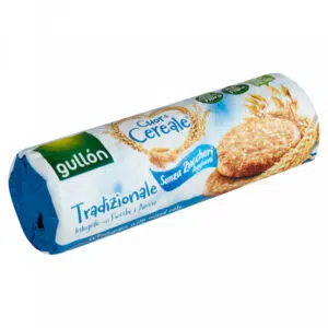 Gullón élelmi rostban gazdag cukormentes keksz (kék) - 280g