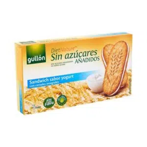 Gullón diabetikus szendvicskeksz joghurtos - 220g