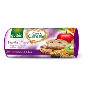 Gullón Élelmi rostban gazdag gabonakeksz gyümölccsel - 300g