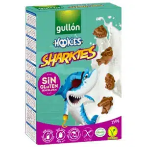 Gullón Hookies Sharkies gluténmentes reggeliző keksz