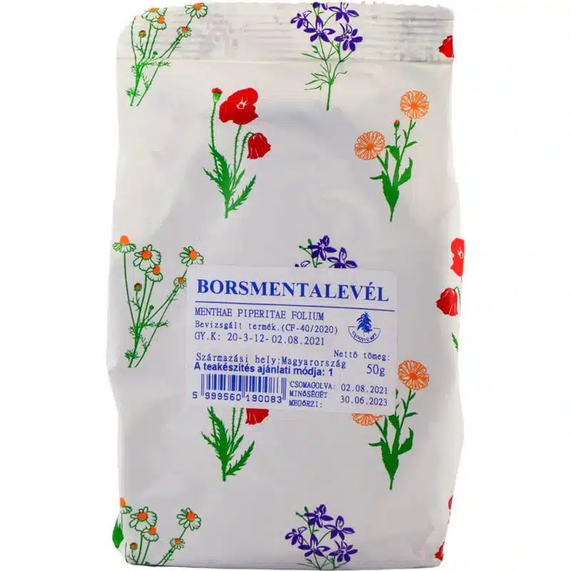Gyógyfű borsmentalevél tea - 50g 1 Gyógyfű borsmentalevél tea - 50g