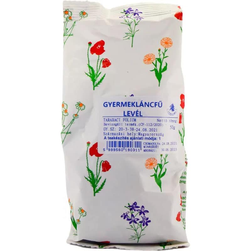 Gyógyfű gyermekláncfűlevél - 50g 1 Gyógyfű gyermekláncfűlevél - 50g