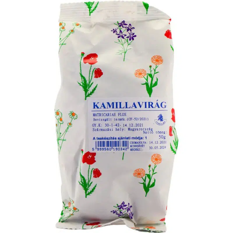 Gyógyfű kamillavirág tea - 50g 1 Gyógyfű kamillavirág tea - 50g