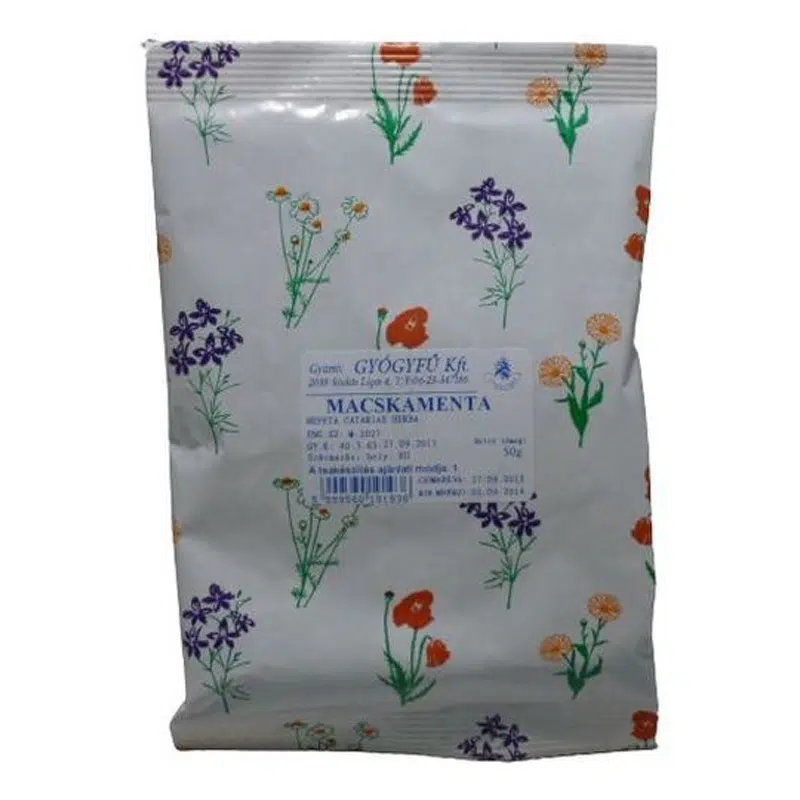 Gyógyfű macskamenta tea - 50g 1 Gyógyfű macskamenta tea - 50g