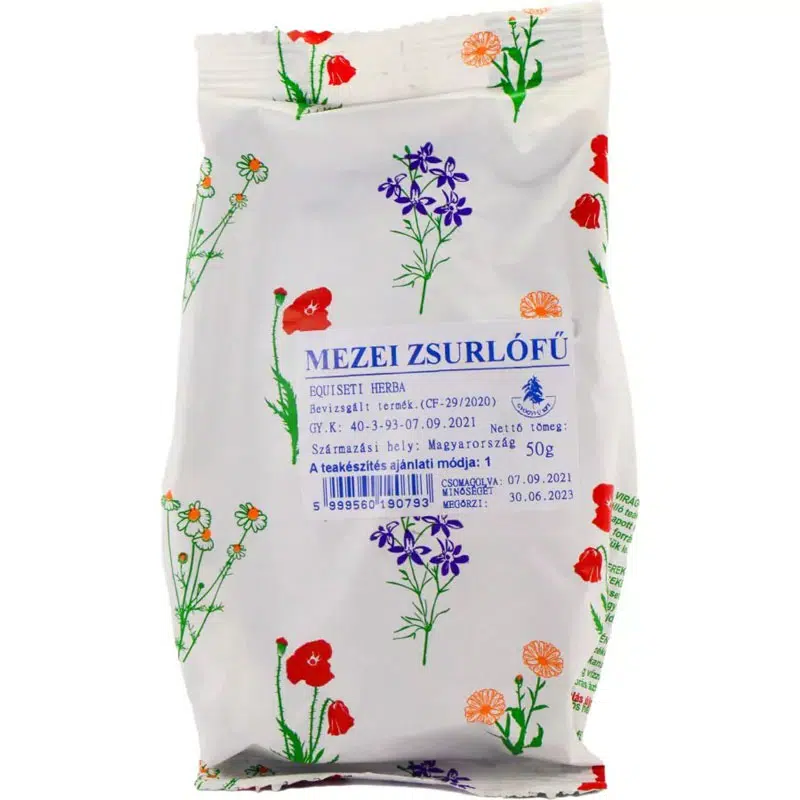 Gyógyfű mezei zsurlófű tea - 50g 1 Gyógyfű mezei zsurlófű tea - 50g