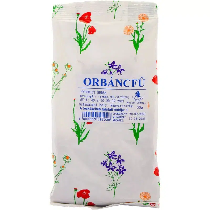 Gyógyfű orbáncfű tea - 50g 1 Gyógyfű orbáncfű tea - 50g